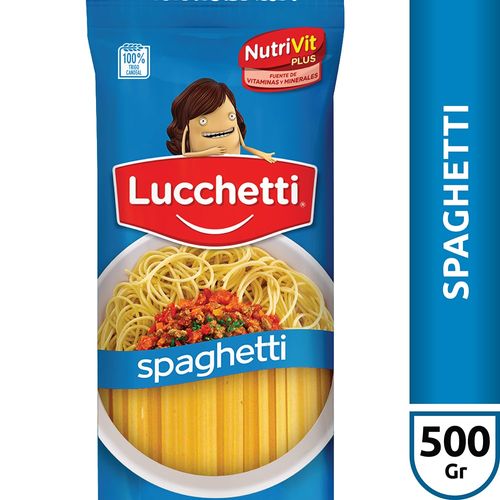 Fideos Spaghetti Lucchetti 500 Gr.