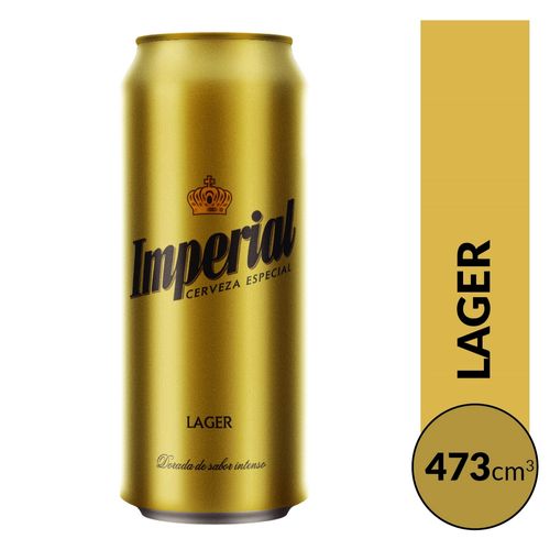 Cerveza Imperial Lata 473 ml.