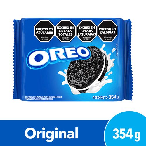 Galletitas Dulces Rellenas con Crema OREO 354 Gr.