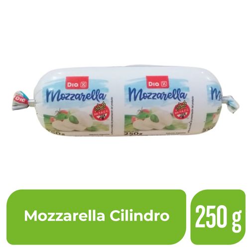 Queso Mozzarella DIA Cilíndrico 250 Gr.
