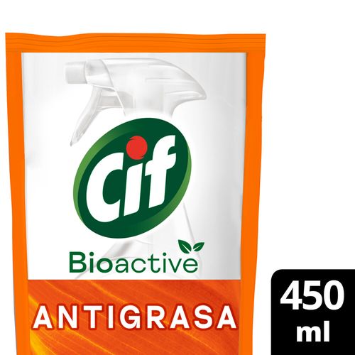 Limpiador CIF Bioactive Antigrasa 450 ml