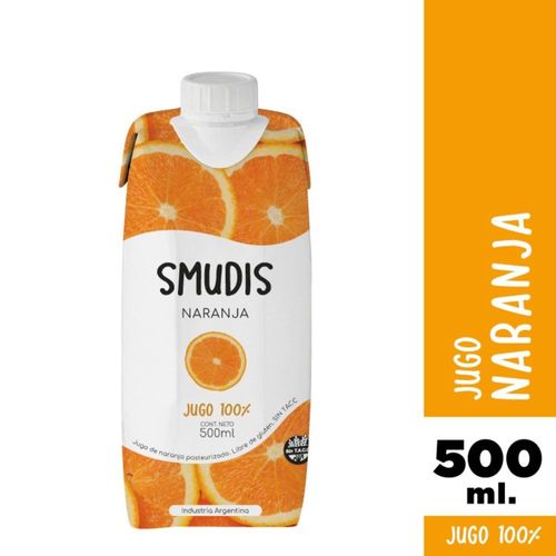 Jugo De Naranja Smudis 500 Ml