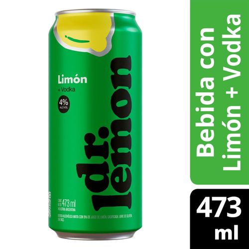 Dr. Lemon Limón lata 473 Ml.