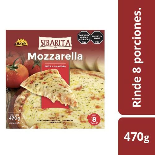 Pizza Mozzarella Clasica Sibarita 470 Gr.