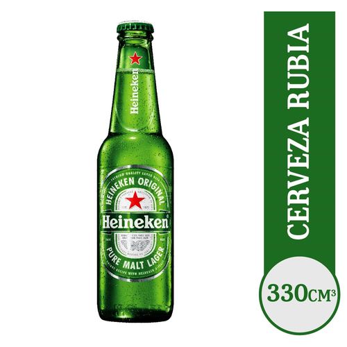 Cerveza Porron Heineken 330 Ml.