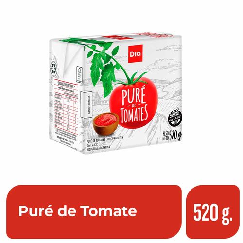 Puré de Tomate Dia 520 Gr.