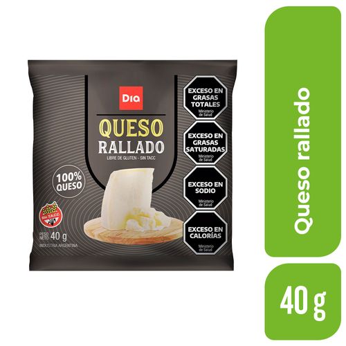 Queso Rallado DIA 40 Gr.