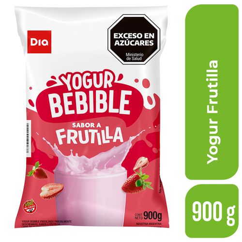 Yogur Bebible Frutilla Dia 900 Gr.