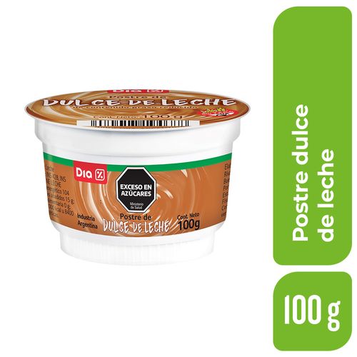 Postre Light DIA Dulce de Leche 100 Gr.