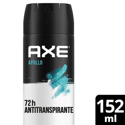 Desodorante Antitranspirante AXE Apollo en Aerosol 152 Ml.