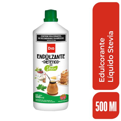 Edulcorante Líquido Stevia Dia 500 Gr.