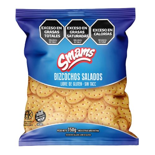 Bizcochos Salados Smams 150 Gr.