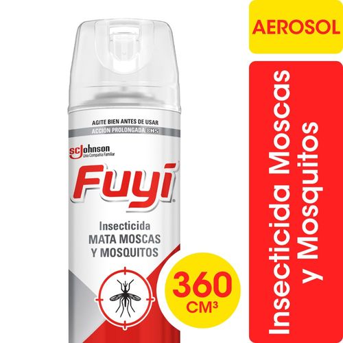 Insecticida Mata Moscas Y Mosquitos Fuyi 360 Ml.