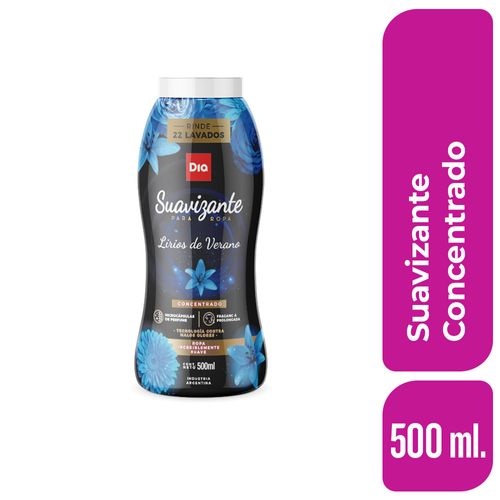 Suavizante Concentrado Lirios Dia 500 Ml.