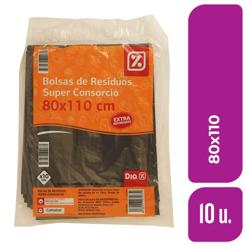 Bolsas de Consorcio DIA 80 x 110 10 Ud.