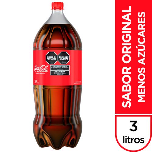 Gaseosa Coca-Cola Sabor Original 3 Lt.