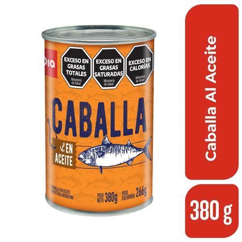 Caballa en Aceite DIA 380 Gr.