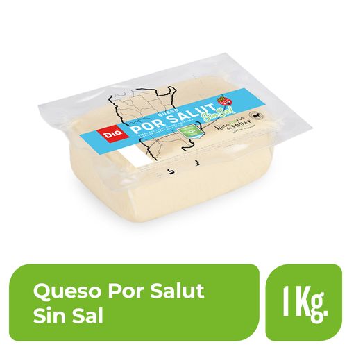 Queso Por Salut Sin Dia 1 Kg.