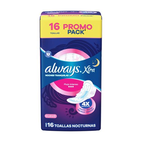 Toallitas Para Noche Always 16 Ud.