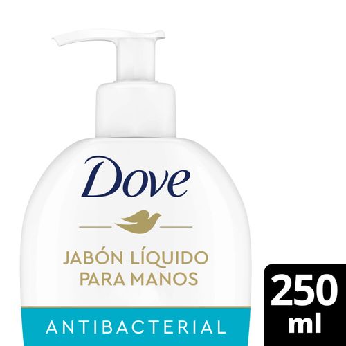 Jabón Líquido Para Manos Dove Antibacterial Cuida & Protege 250 Ml.