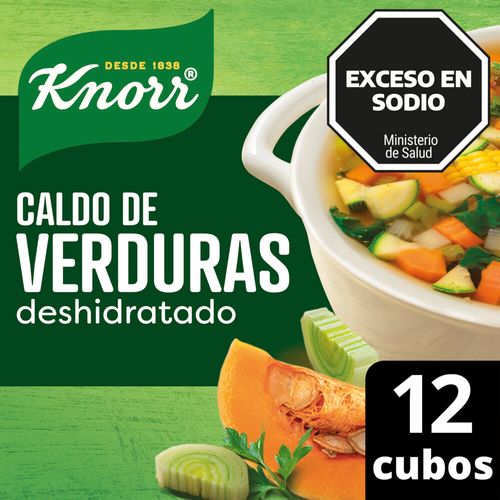 Caldo Knorr De Verdura Deshidratado 12 Ud.