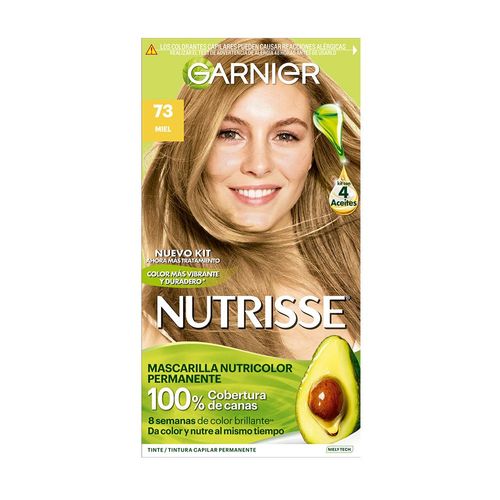 Tintura Permanente Colorisse Tono 73 Miel Nutrisse Garnier 1 Ud.
