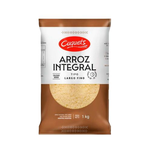 Arroz Integral 00000 Cuquets 1 Kg.