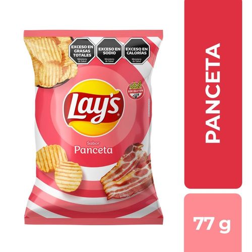 Papas Fritas Panceta Lays 77 Gr.