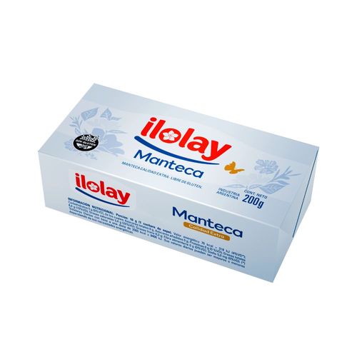 Manteca Ilolay 200 Gr.
