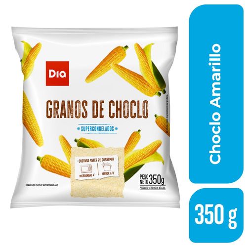 Choclo Amarillo Congelado Dia 350 Gr.