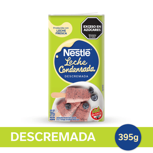 Leche Condensada Descremada Nestle 395 Gr.