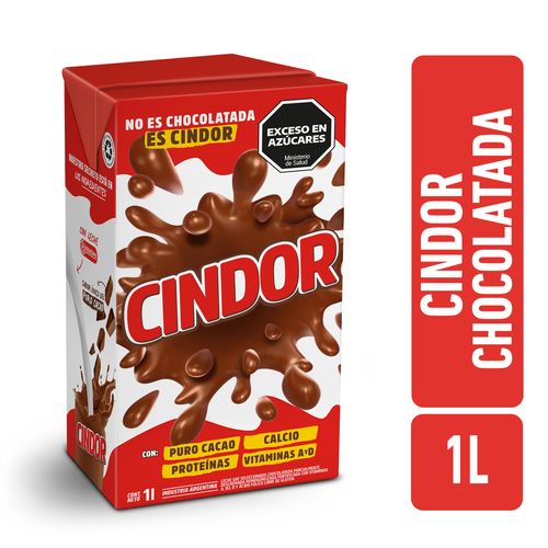 Leche chocolatada Cindor 1 Lt.
