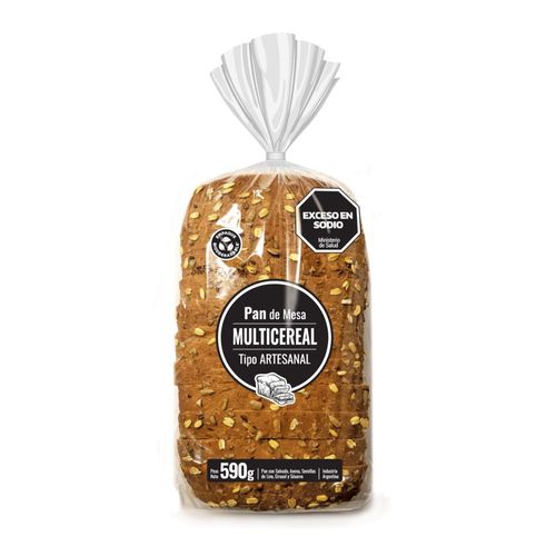 Pan de Molde con Semillas 600 Gr.