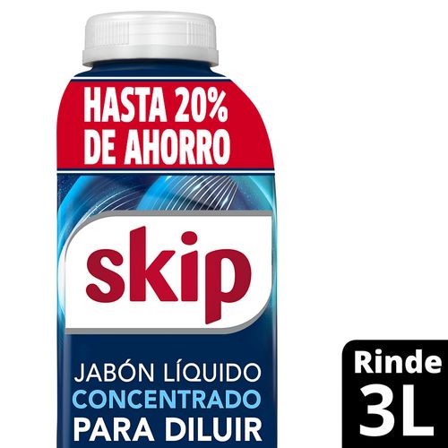 Jabon Liquido Para Diluir Skip Bio Enzimas 500 Ml.