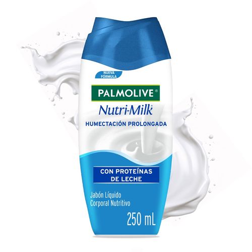 Jabon Liquido Palmolive Nutri Milk Hidratacion Prolongada 250 Ml.