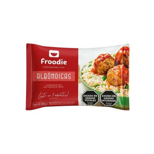 Albondiga Portuguesa Con Arroz Froodie 350 Gr.