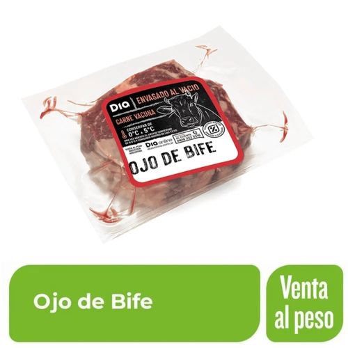 Ojo de Bife Envasado al Vacío x Kg.