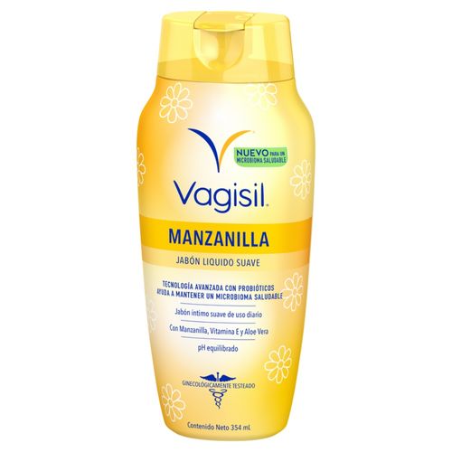 Jabon Intimo Manzanilla Vagisil 354 Ml.