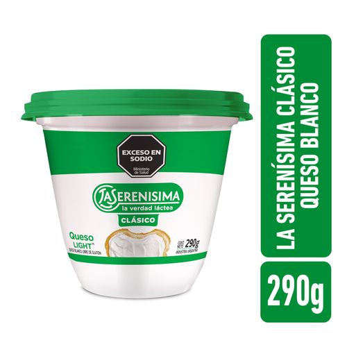 Queso Blanco Light La Serenísima Clasico 290 Gr.