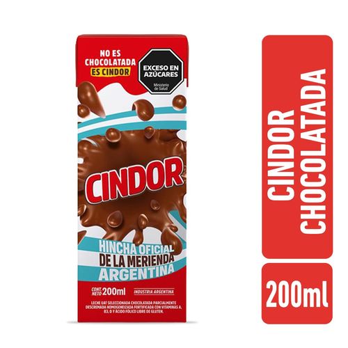 Leche Chocolatada ?Cindor 200 Ml.