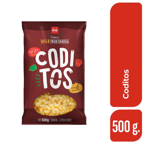 Fideos Codito Dia 500 Gr.