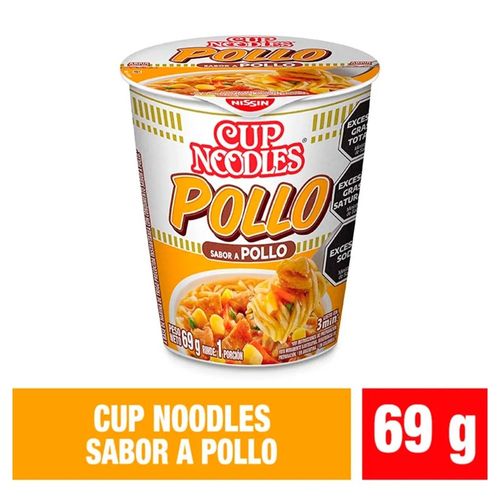 Cup Noodles Nissin Pollo 69 Gr.