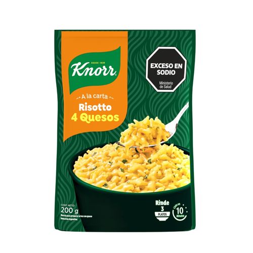 Risotto 4 Quesos Knorr 200 Gr.