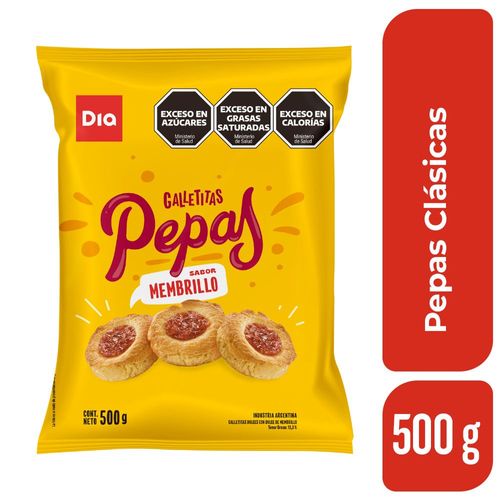 Galletitas Pepas DIA 500 Gr.