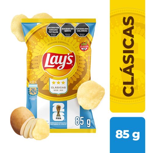 Papas Fritas Lays Clásicas 85 Gr.