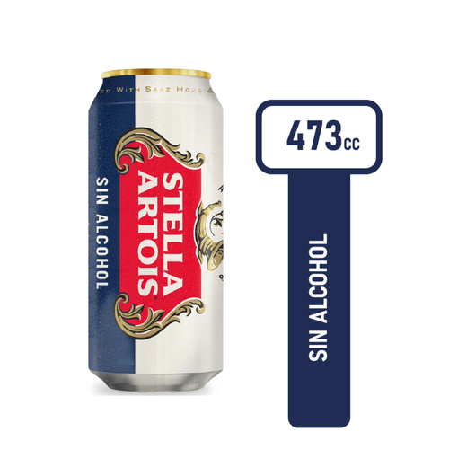 Cerveza Stella Artois Lata 473 Ml.