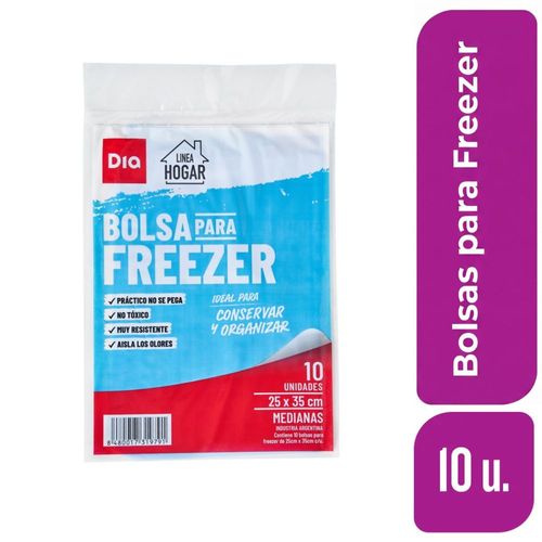 Bolsas para Freezer Dia 10 Ud.