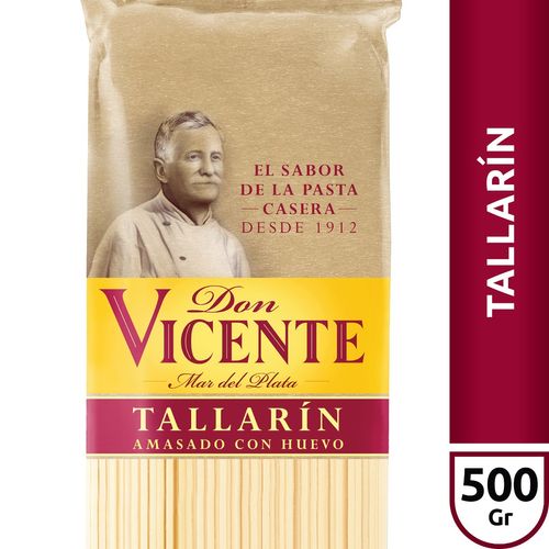 Fideos Tallarín Don Vicente 500 Gr.