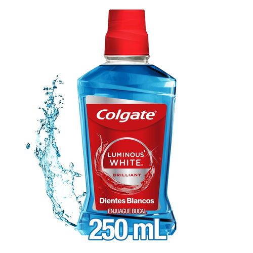 Enjuague Bucal Colgate Luminous White Brilliant 250 Ml.