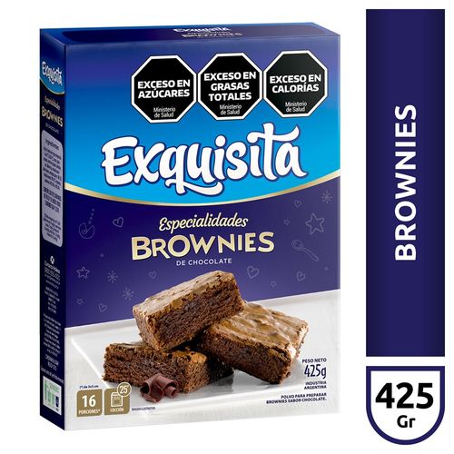 Premezcla Brownies Fortificado Exquisita 425 Gr.